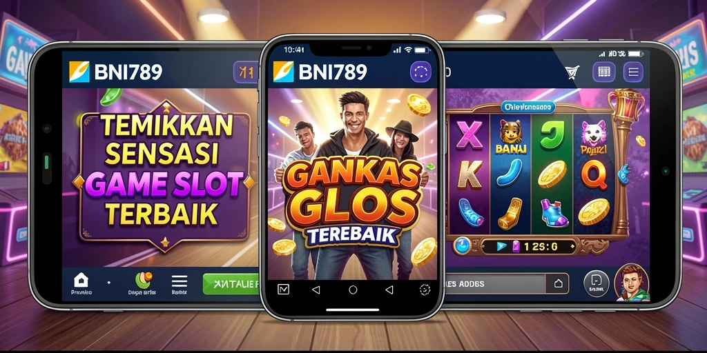 Screenshot gameplay BNI789 dengan tampilan slot yang menarik.
