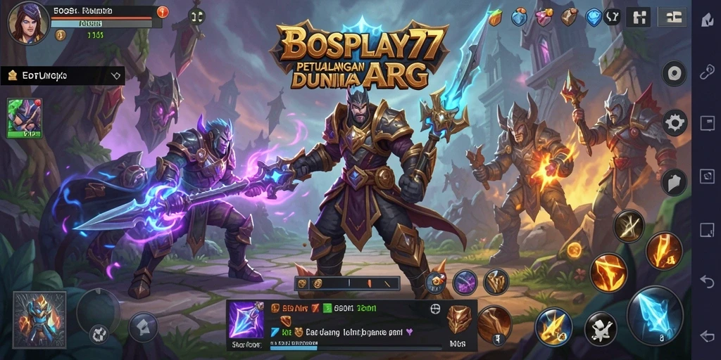 Tampilan gameplay epik dari BOSPLAY77 yang menarik perhatian.