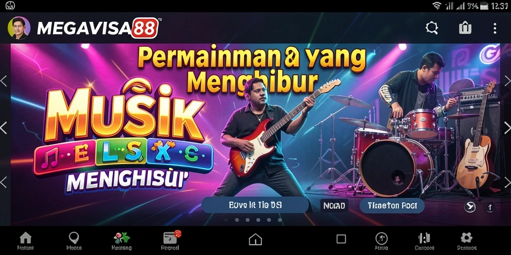 Tampilan gameplay seru dan interaktif dalam MEGAVISA88.