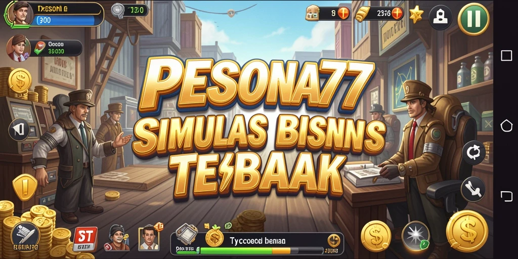 Screenshot utama PESONA77 menampilkan gameplay Tycoon yang seru.