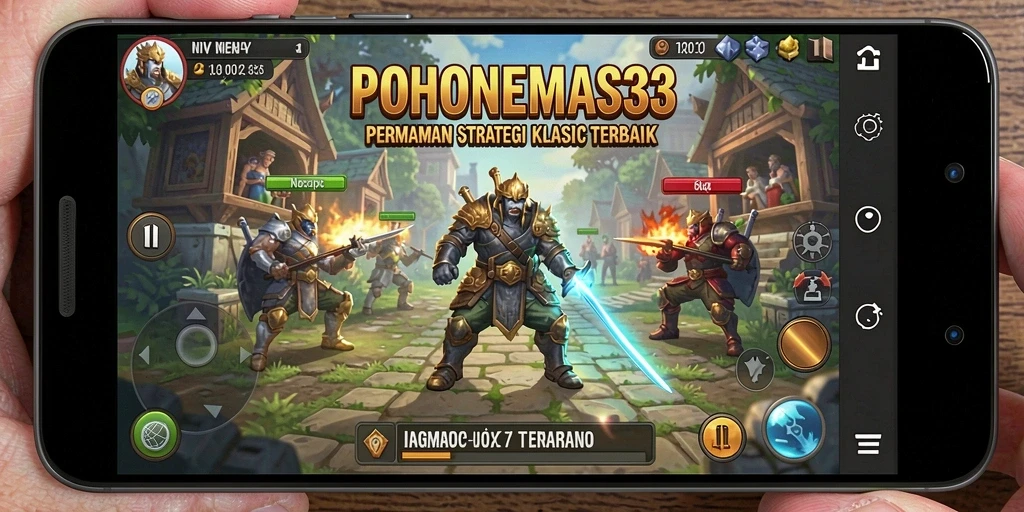 Tampilan gameplay <strong>POHONEMAS33</strong> yang menarik dan strategis.