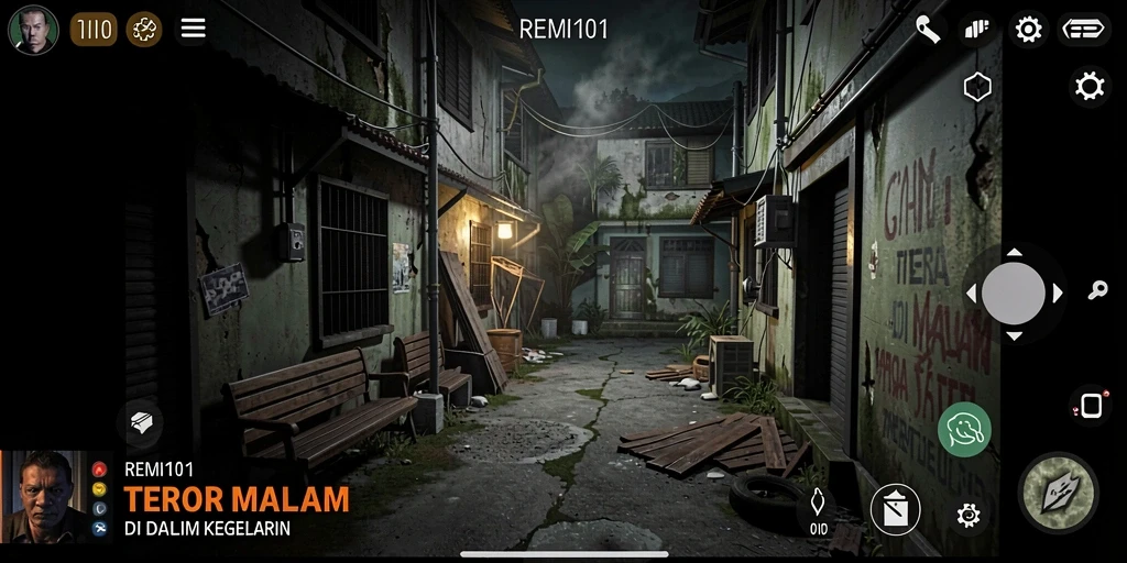 Gameplay REMI101 yang mencekam dan menyeramkan