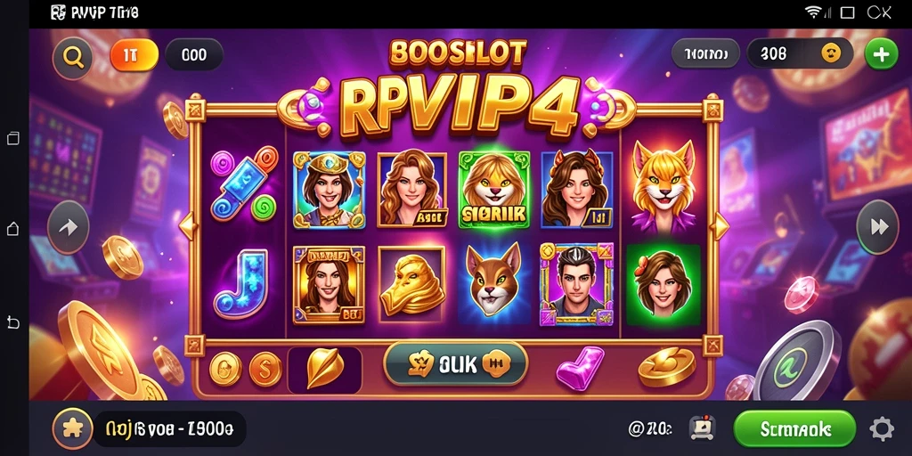 Tampilan memukau gameplay Slot RPVIP4 yang menghibur.