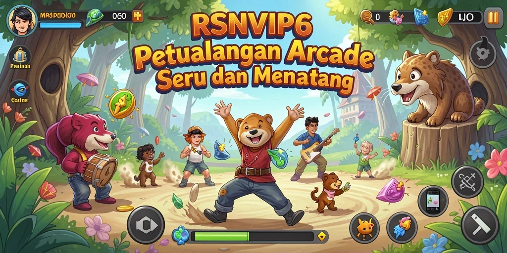 Gameplay seru dan tantangan menarik dalam RSNVIP6.