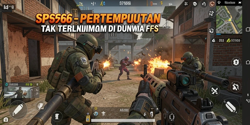 Tampilan mendebarkan dari gameplay intens di SP666.
