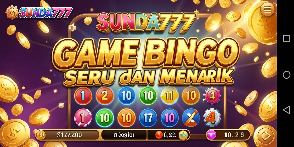 Tampilan gameplay SUNDA777 yang penuh warna dan menarik.